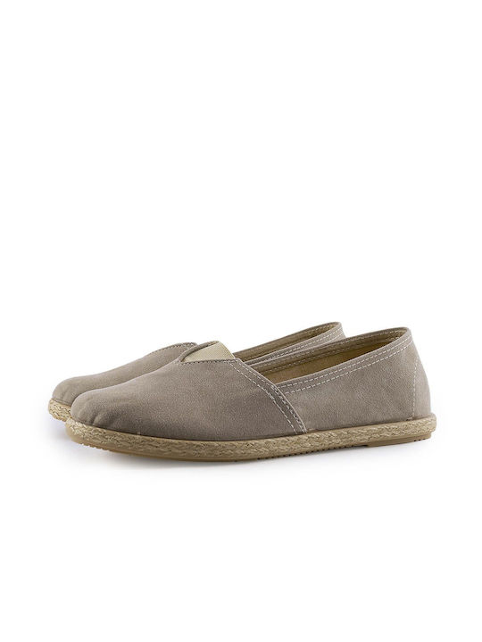 Dicas Damen Espadrilles in Beige Farbe