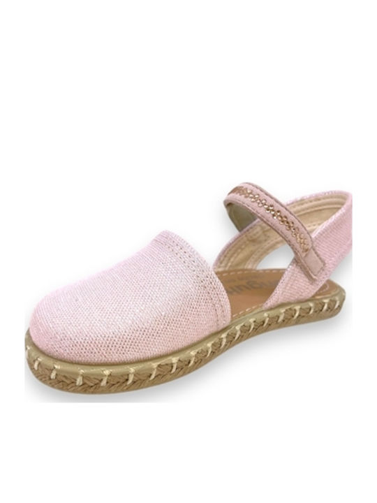 Espadrile pentru Copii cu închidere Hoop & Loop Roz