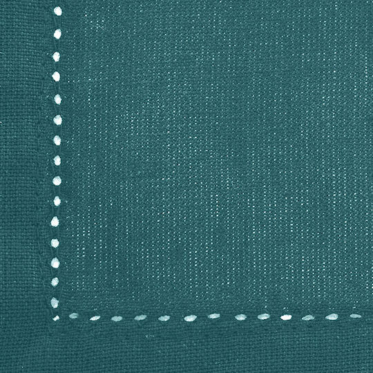 Atmosphera Față De Masă Bumbac Chambray Albastră 140x240 Cm