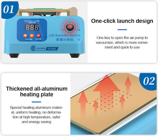 Sunshine S-918L Screen Disassembler Tool for Phone Repair