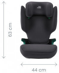 Britax Romer Discovery Plus Baby Car Seat High-back Booster i-Size with Isofix Midnight Grey 15-36 kg