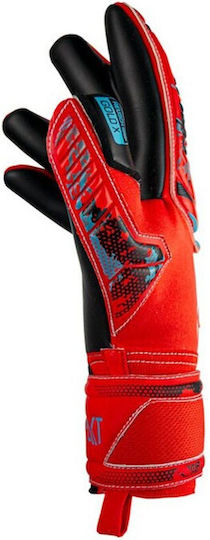 Reusch Attrakt Freegel Gold X Голмански ръкавици за Възрастни Червени
