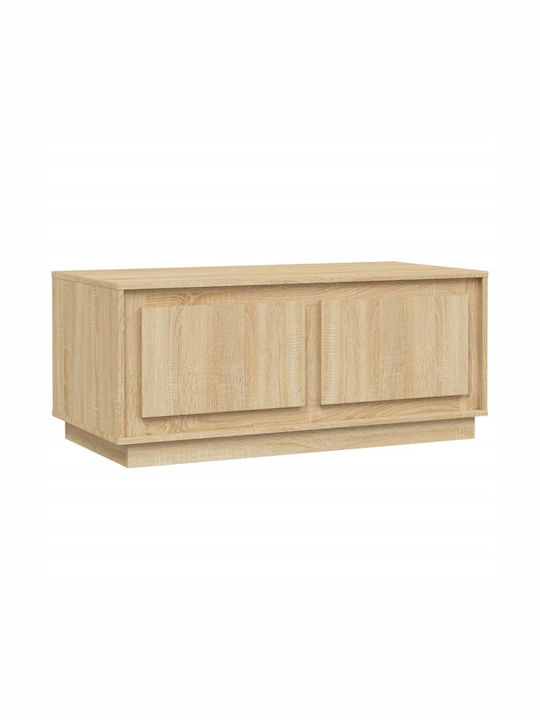 TV Stand Wooden Beige L102xW50xH44cm