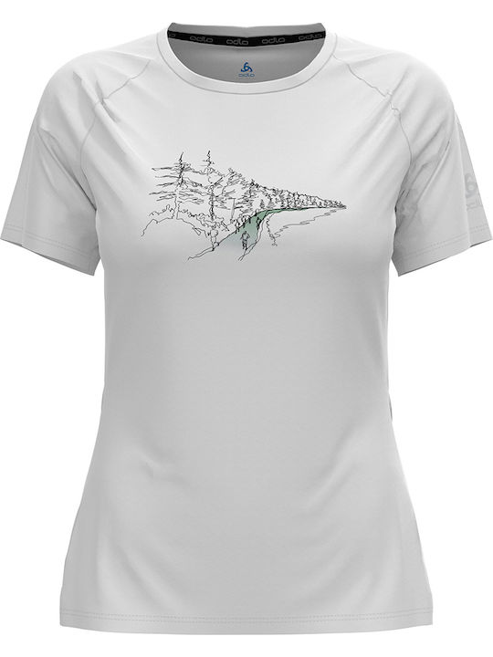 Essential Print Women's T-shirt White
