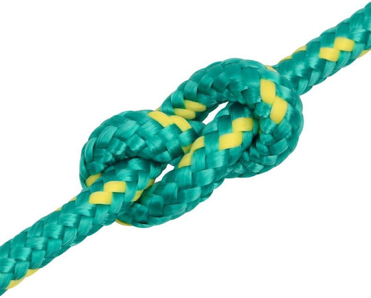 vidaXL Rope Knitted 6mm Green