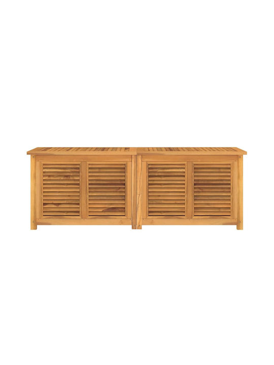 vidaXL Outdoor Storage Box Brown L150xW50xH53cm