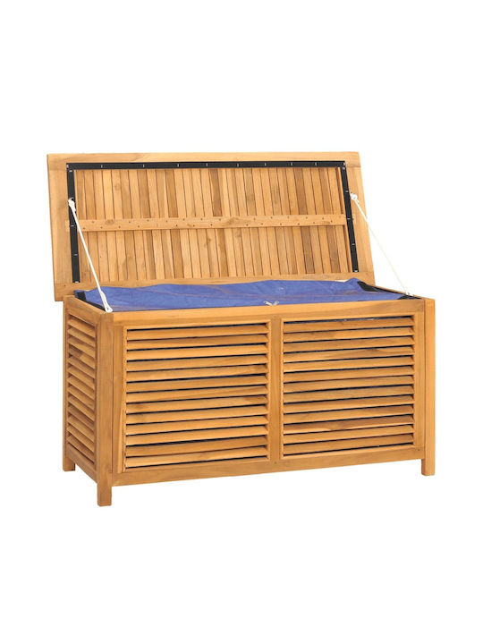 vidaXL Outdoor Storage Box Brown L114xW50xH58cm
