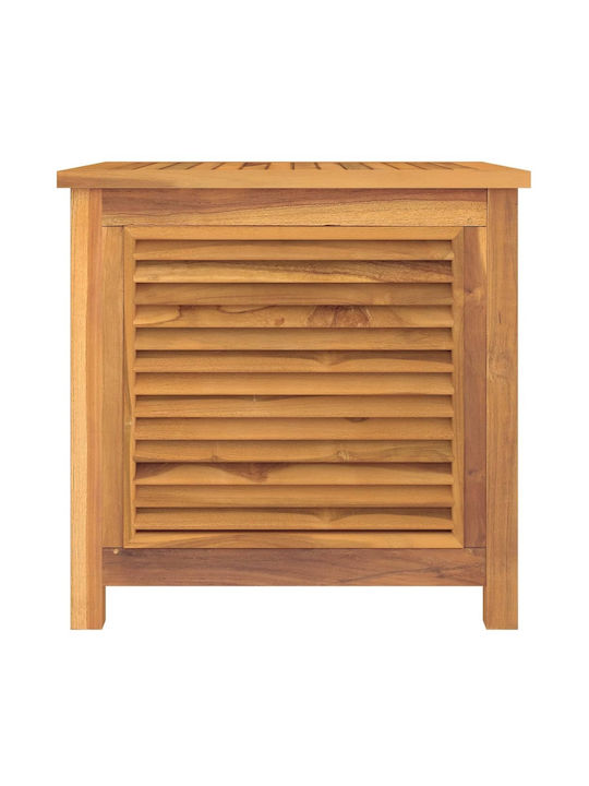 vidaXL Wooden Outdoor Storage Box Brown 60x50x58cm