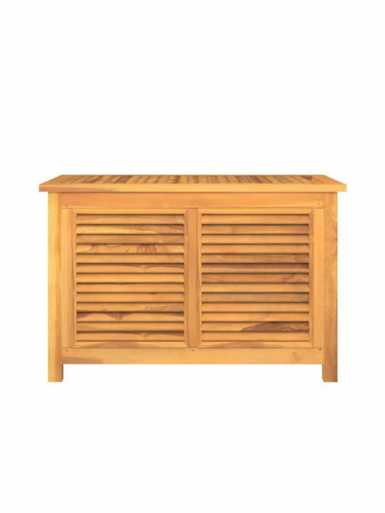 vidaXL Outdoor Storage Box Brown L90xW50xH58cm