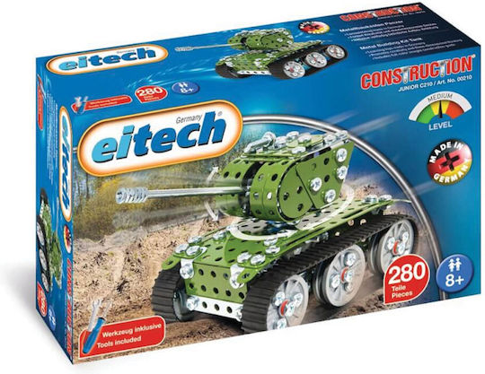 Eitech Metal Construction Toy Tank Battle Vehicle for Children 8+ years old+ Years