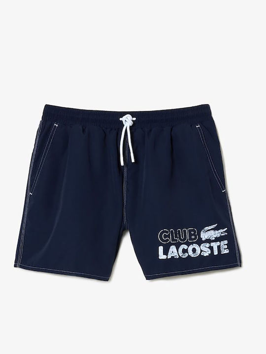 Herren Badebekleidung Shorts Marineblau mit Mustern