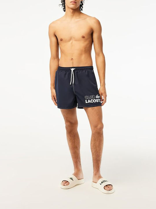 Herren Badebekleidung Shorts Marineblau mit Mustern