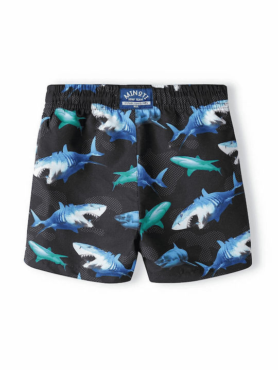 Minoti Kinder Badeanzug Badeshorts Schwarz