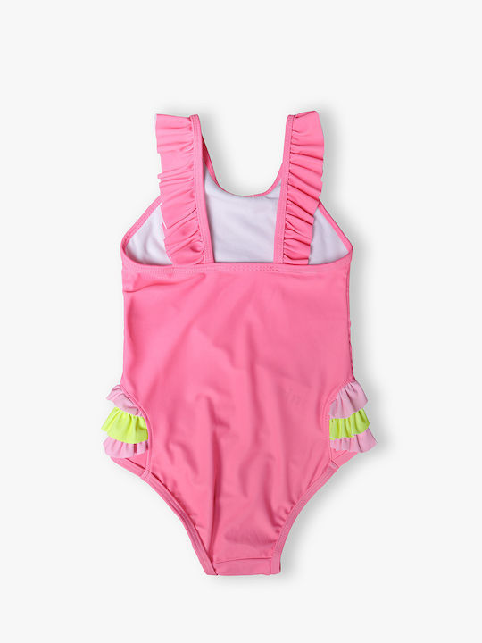 Minoti Kids Swimwear One-Piece Pink