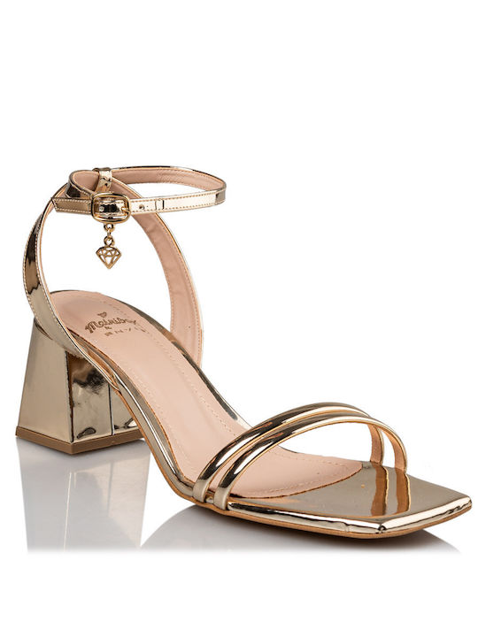 Sandalen Gold
