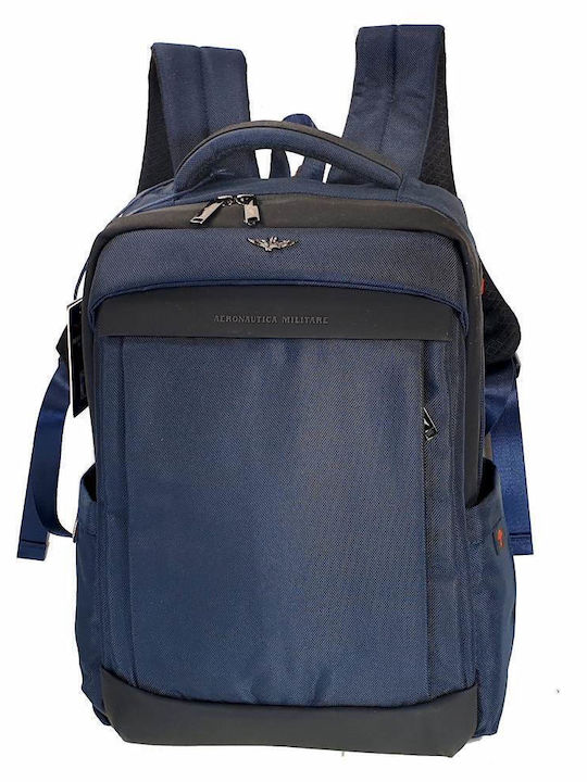 Aeronautica Militare Backpack Navy Μπλε