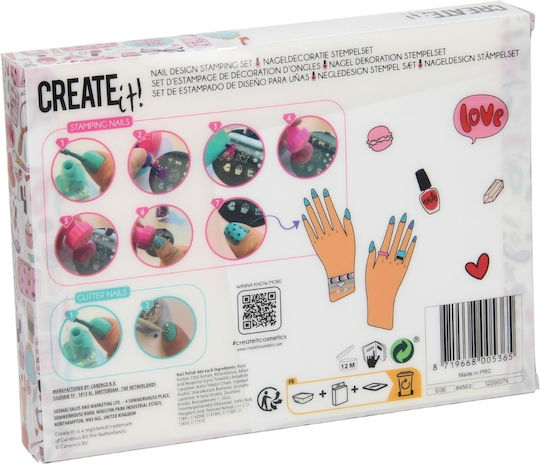 Canenco Create It! Nail Polish Decoration Stampy Set Manikürspiel