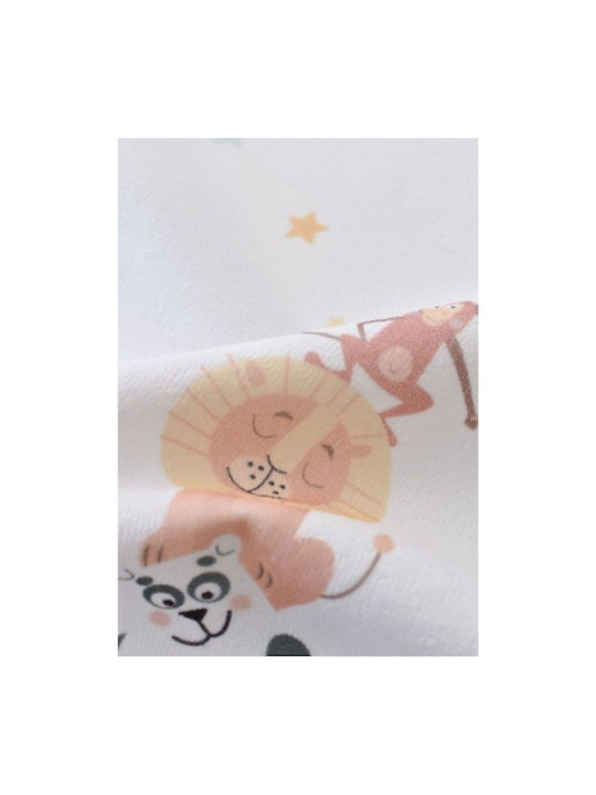 Bi Baby Forest Waterproof Changing Pad White 50x75cm.