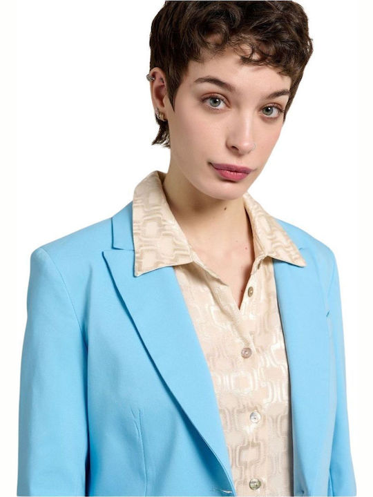 Passager Damen Blazer Hellblau