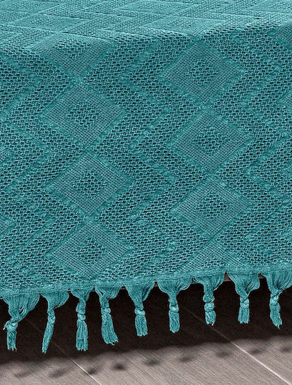 Madi Tifon Υπέρδιπλη 220x240εκ. Πετρόλ