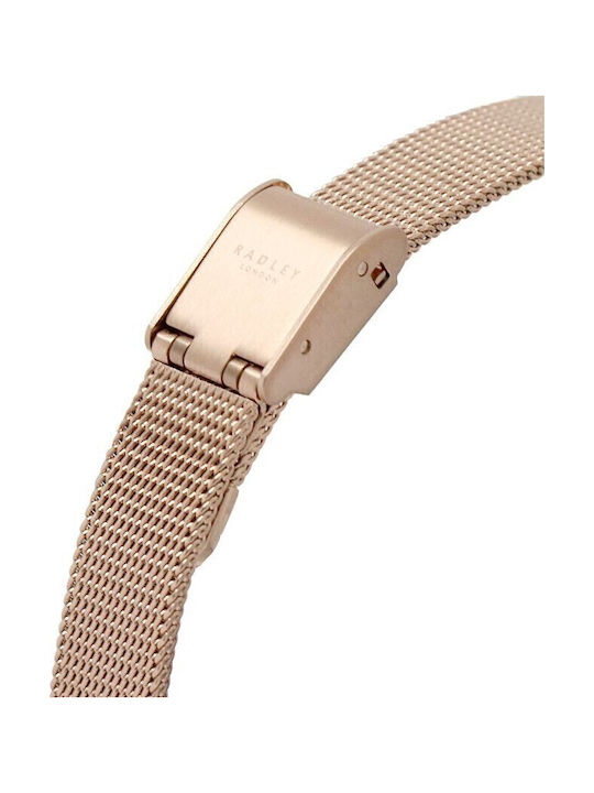 Radley Damen Uhr mit Rose Gold Metallarmband