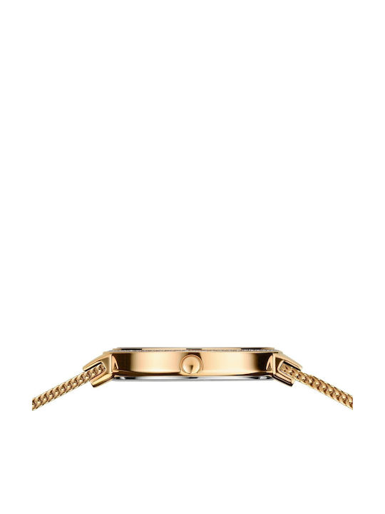 Bering Time Damenuhr 31 mm mit Batterie, Gold