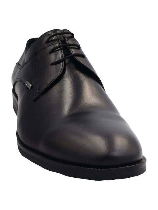 Derma Shoes Matrimonial-Schuh aus Leder in Schwarz. (390-00)