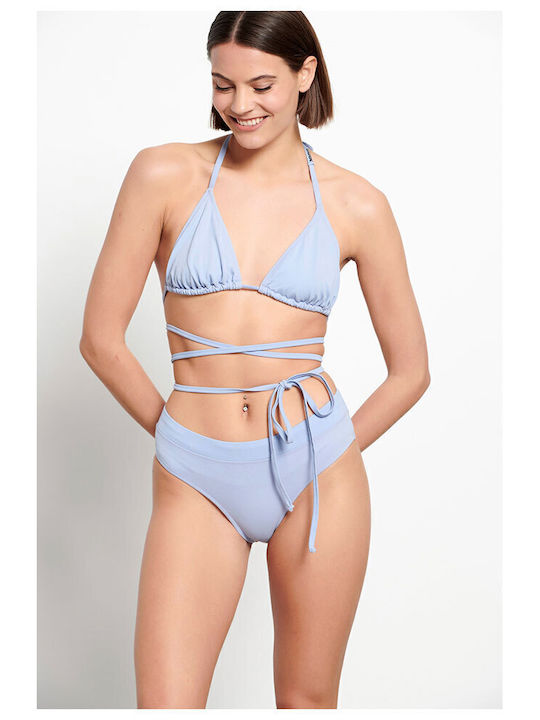 Triangle Bikini Top Purple