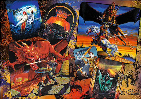 Dungeons & Dragons The Origins of Dungeons & Dragons Puzzle 2D 1000 Pieces