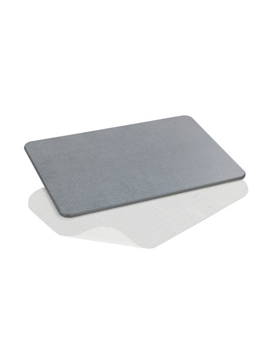 Wenko Non-Slip Bath Mat Simi 24936100 Grey 60x39cm