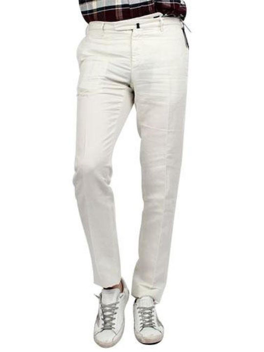 Men's trousers INCOTEX White 1AGW30-1OY