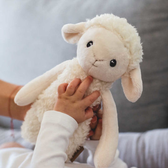 Whisbear Παιχνίδι Ύπνου Sleepy Sheep από Ύφασμα με Ήχους για Νεογέννητα