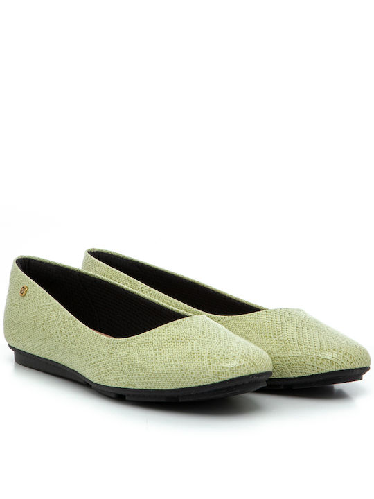 Piccadilly Ballerinas Green