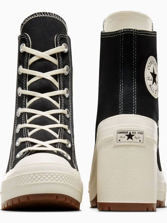 Chuck 70 De Luxe Heel Damen Stiefel Schwarz