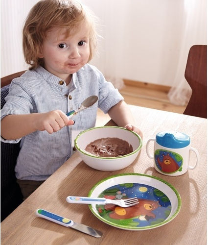 Haba Baby Cup Melamine cup with double handle 'Bear' made of Melamine 300ml