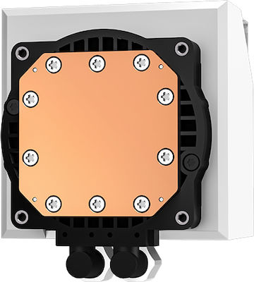 Deepcool LT520 CPU Water Cooling Dual Fan 120mm for Socket AM4/AM5/1700/1200/115x with ARGB Lighting White