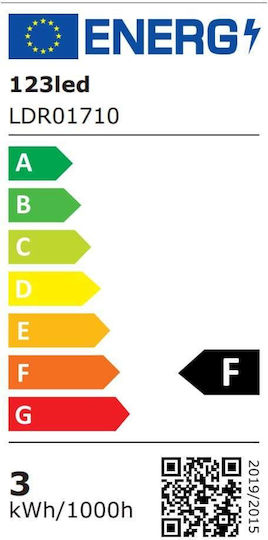 123led Λάμπα LED 3.2W για Ντουί G9 Θερμό Λευκό 325lm Dimmable