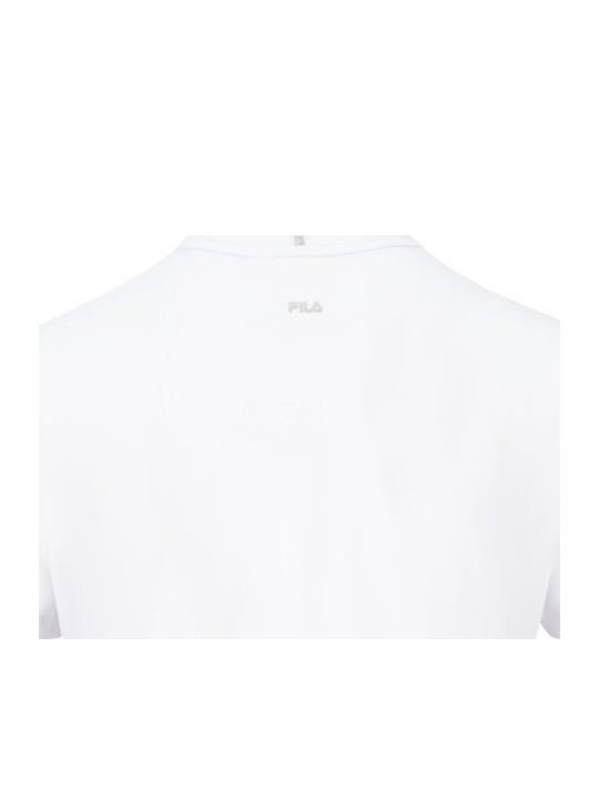 FILA Nevio FLU231015-001 Ανδρική Μπλούζα Λευκή
