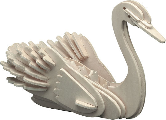 Pebaro Wooden Construction Toy Swan for Children 6+ years old+ Years