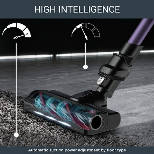 Rowenta X-Force Flex 9.60 Прахосмукачка 2 в 1 Stick & Ръчна Лилава