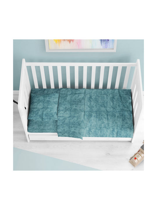 Dimcol Baby Duvet Cover Petrol 120x160cm