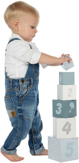 Label Label Παιχνίδι Στοίβαξης Stacking Blocks από Ξύλο για 12+ Μηνών