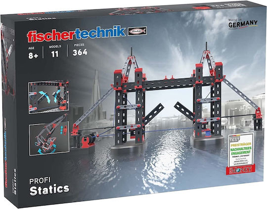 Fischer Technik Παιχνίδι Κατασκευών Πλαστικό Στατική για Παιδιά 8+ Ετών