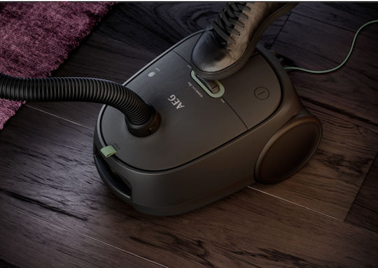 AEG Eco 6000 Series Ηλεκτρική Σκούπα 850W με Σακούλα 3.5lt Μαύρη