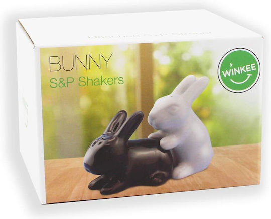 Winkee Winkee Bunny Set Sare și Piper Ceramică 2buc Winkee Winkee Bunny Set Sare și Piper Ceramică 2buc