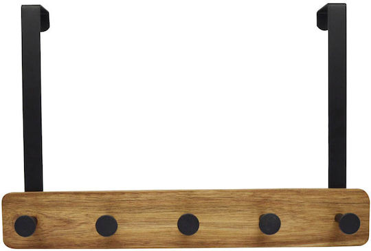 Ankor Κρεμάστρα Πόρτας 5 Θέσεων Μεταλλική 38.5x4.8x25.5εκ.