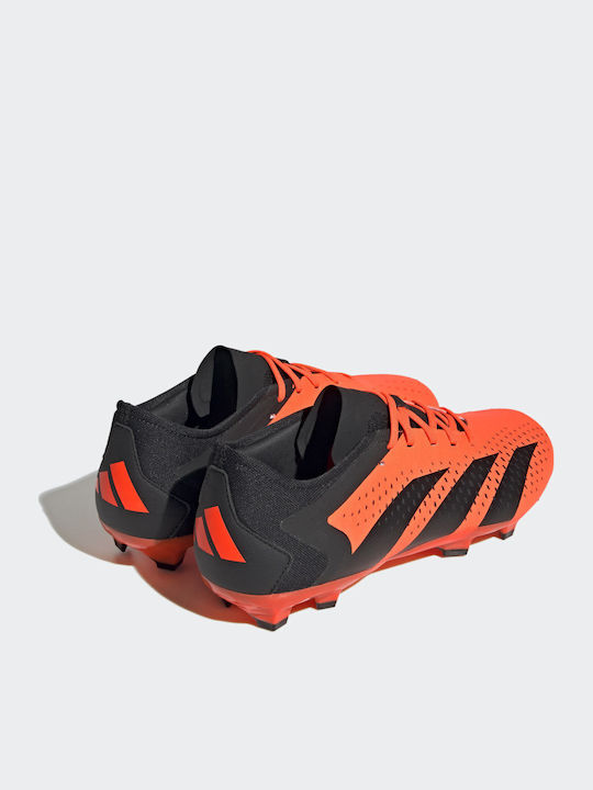 adidas Predator Accuracy.3 Ποδοσφαιρικά Παπούτσια με Τάπες FG Team Solar Orange / Core Black