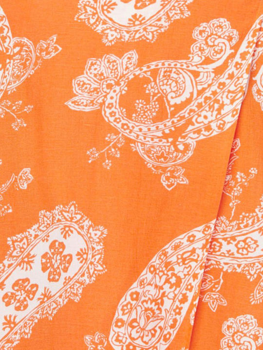 Long Sleeve Women's Shirt Orange Peel