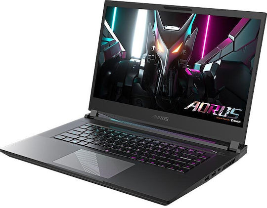 Gigabyte AORUS 15 9KF 15.6" FHD 144Hz (Kern i5-12500H/8GB/512GB SSD/GeForce RTX 4060/W11 Startseite) (US Tastatur)