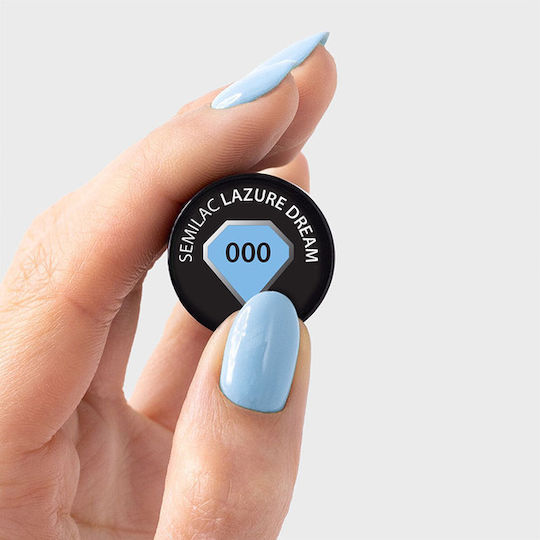 Semilac Halb-permanenter Nagellack 000 Lazure Dream 7ml 1Stück